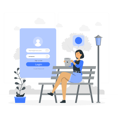 Login illustration